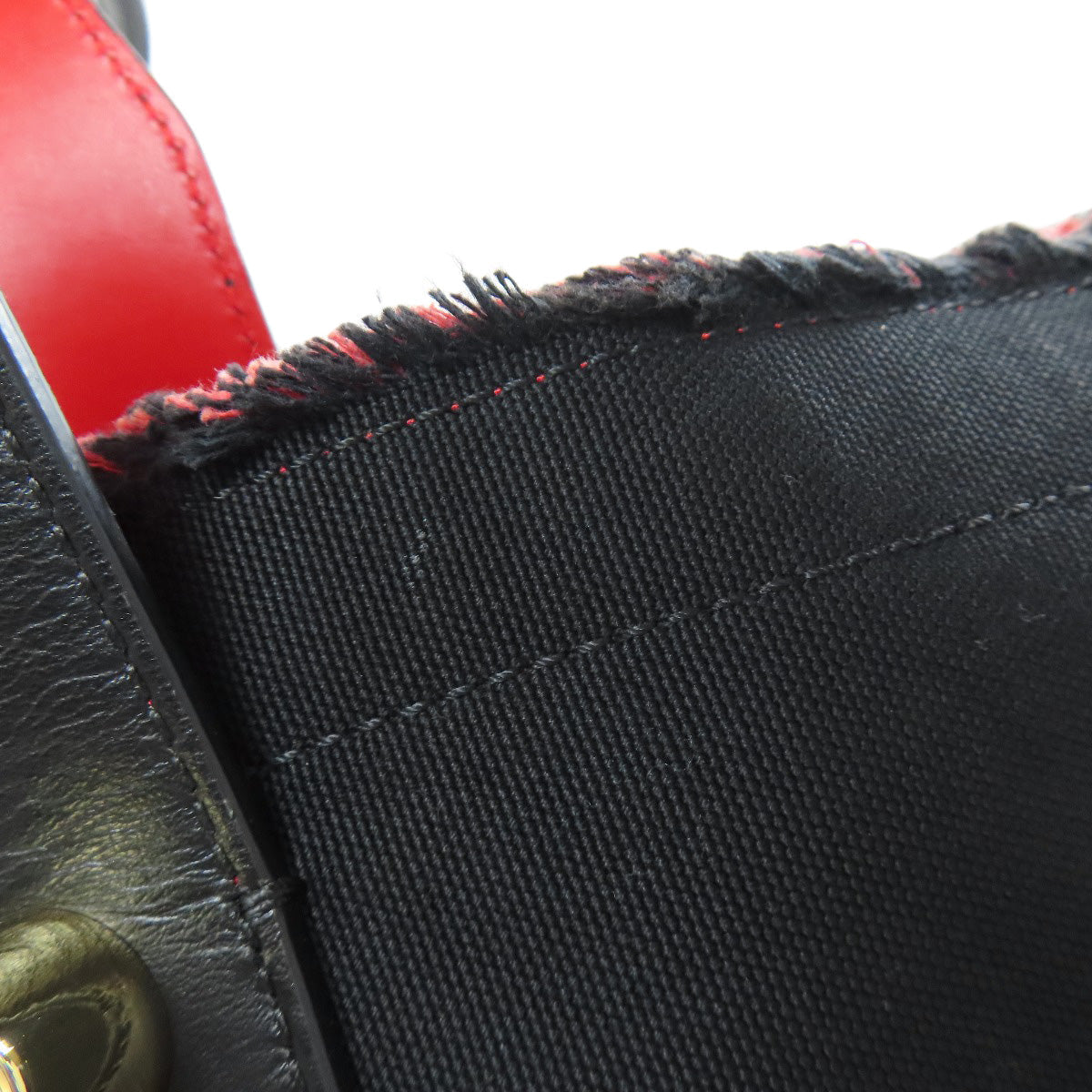 Christian Louboutin Tote Bag canvas black Starlight Collection