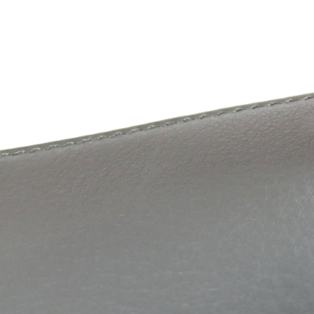FENDI Handbag Calfskin gray By the way 2WAY Women Used Authentic