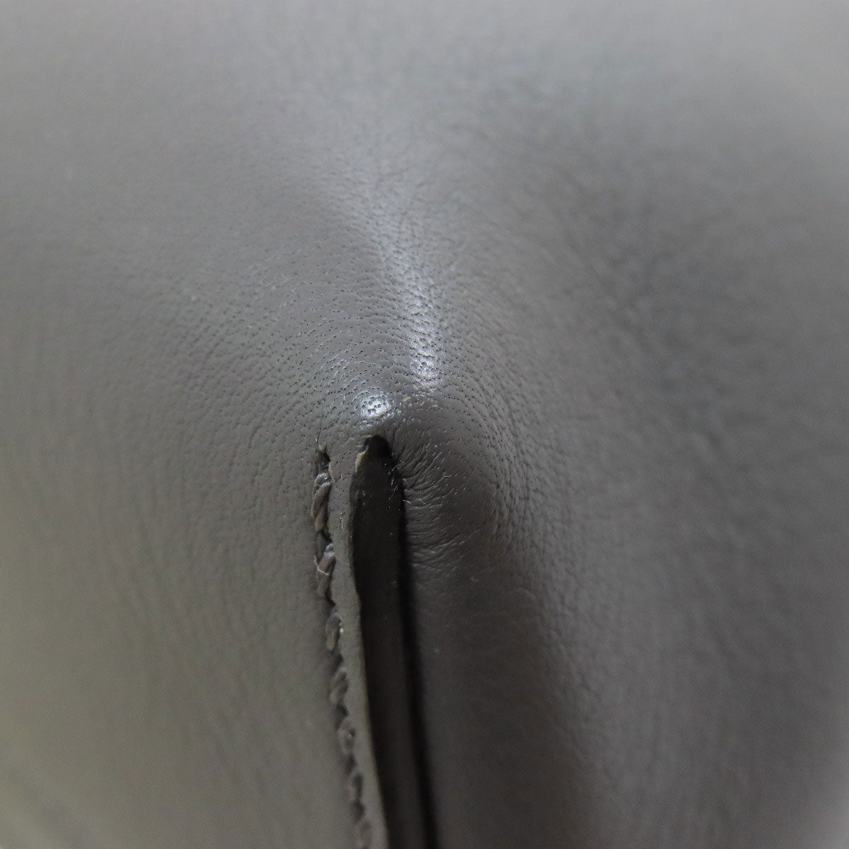 FENDI Handbag Calfskin gray By the way 2WAY Women Used Authentic