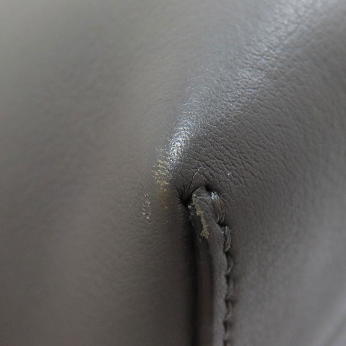 FENDI Handbag Calfskin gray By the way 2WAY Women Used Authentic