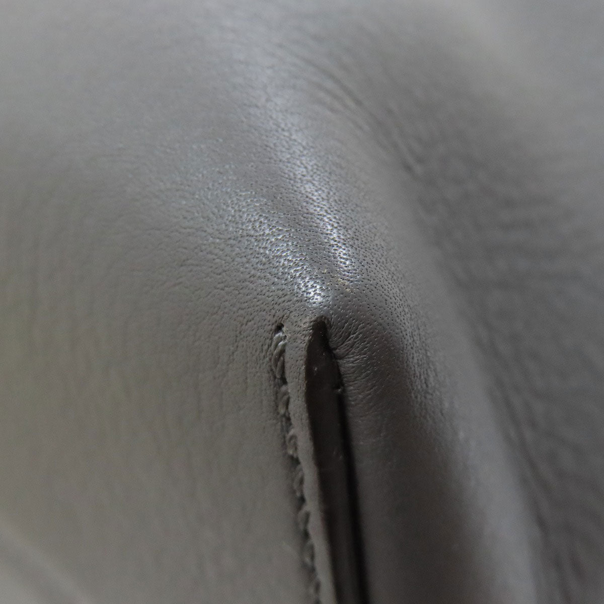 FENDI Handbag Calfskin gray By the way 2WAY Women Used Authentic