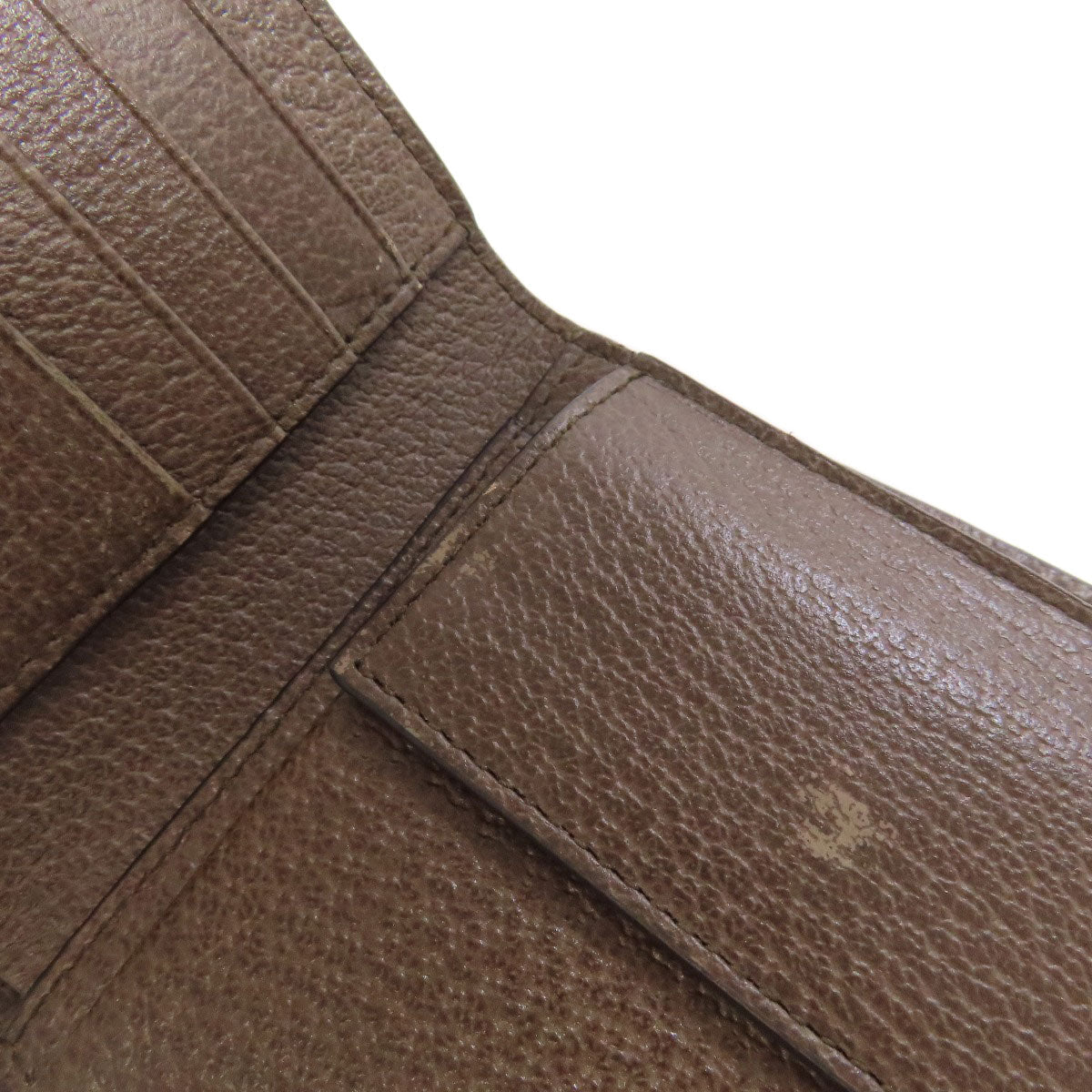 BALENCIAGA Bifold Wallet 680403 PVC Brown gucci collaboration Women Used Authentic