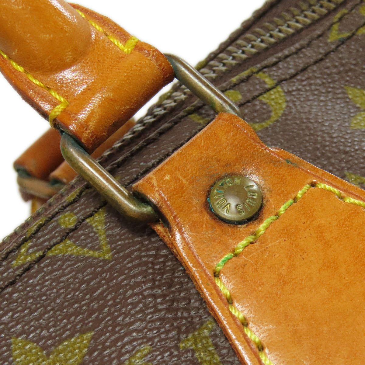 LOUIS VUITTON Boston Duffel bag M41524 Monogram canvas Brown Speedy 35