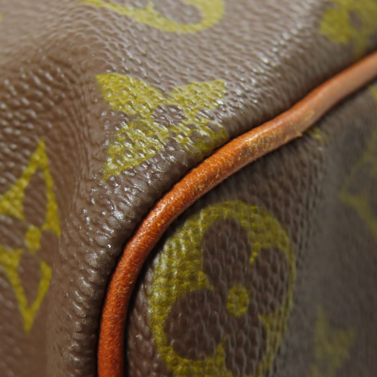 LOUIS VUITTON Boston Duffel bag M41524 Monogram canvas Brown Speedy 35