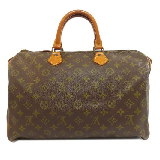 LOUIS VUITTON Boston Duffel bag M41524 Monogram canvas Brown Speedy 35