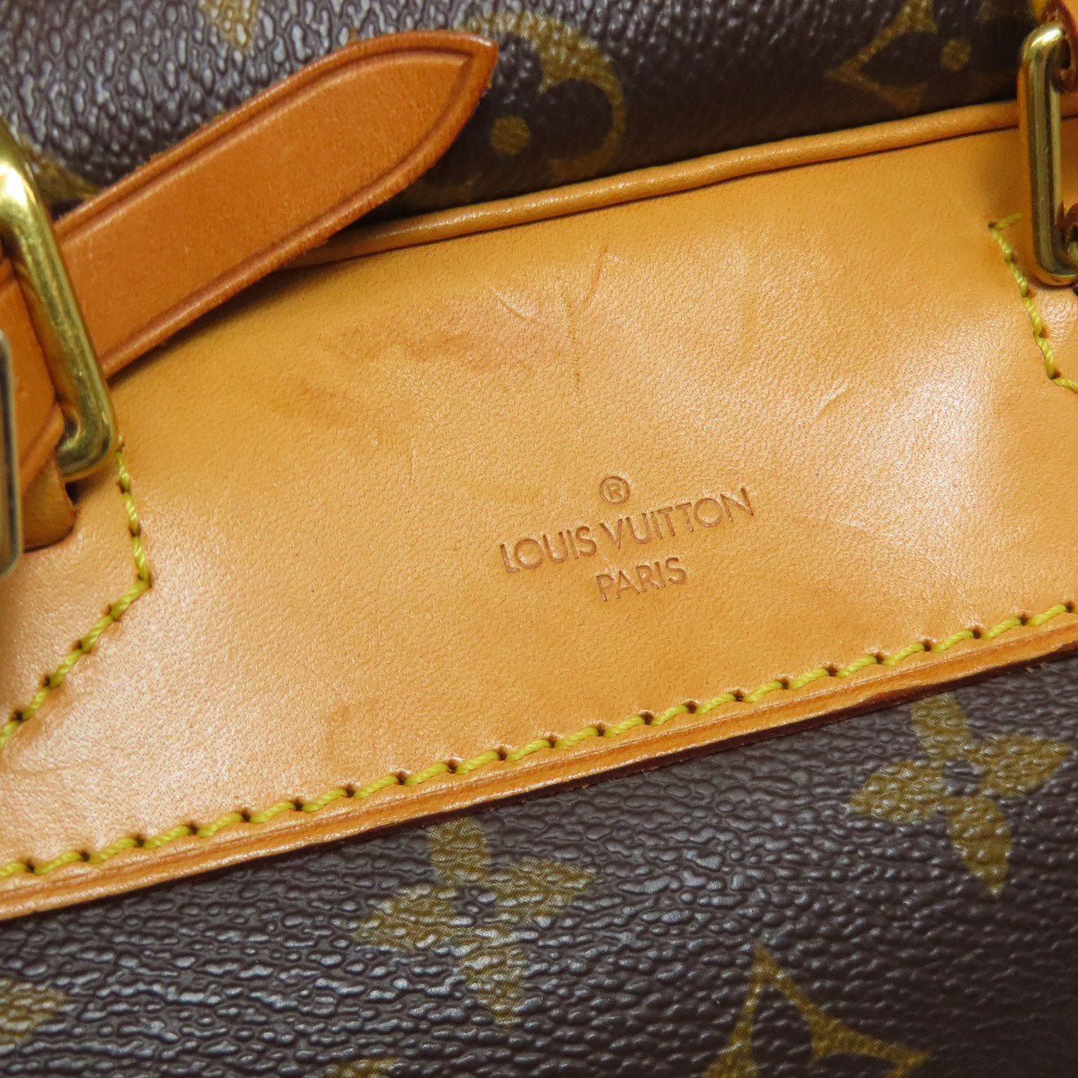 LOUIS VUITTON Boston Duffel bag M47270 Monogram canvas Brown Deauville