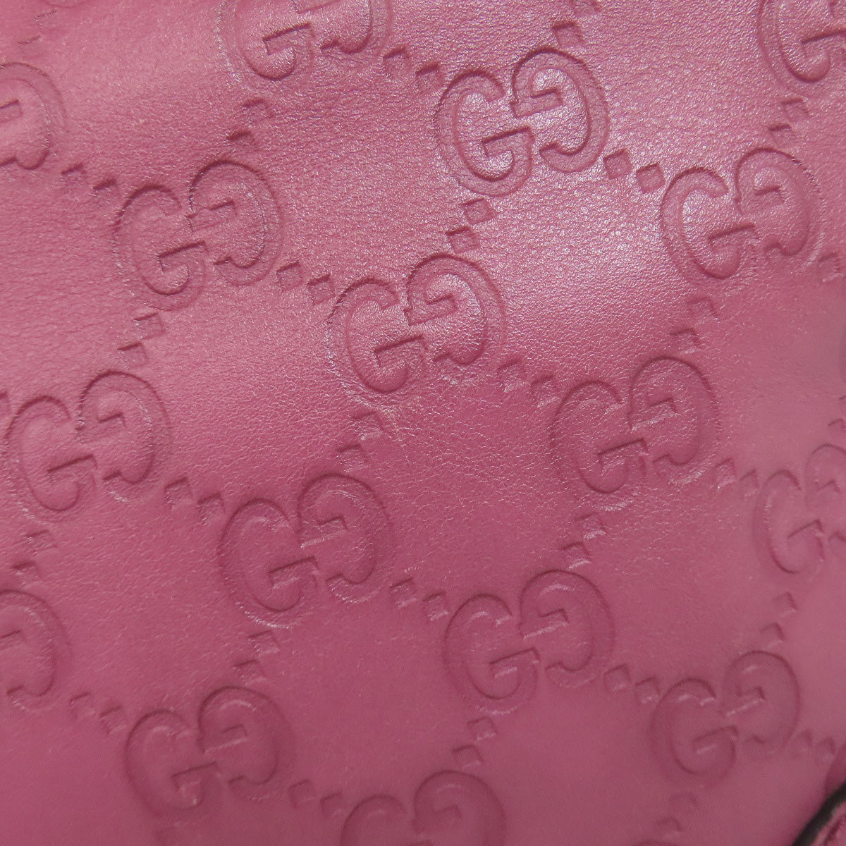 GUCCI Handbag 353119 leather pink GG Signature Shima
