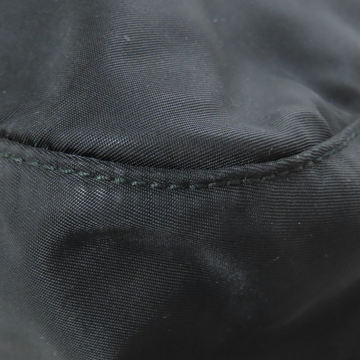 PRADA Shoulder Bag Nylon black logoMetal