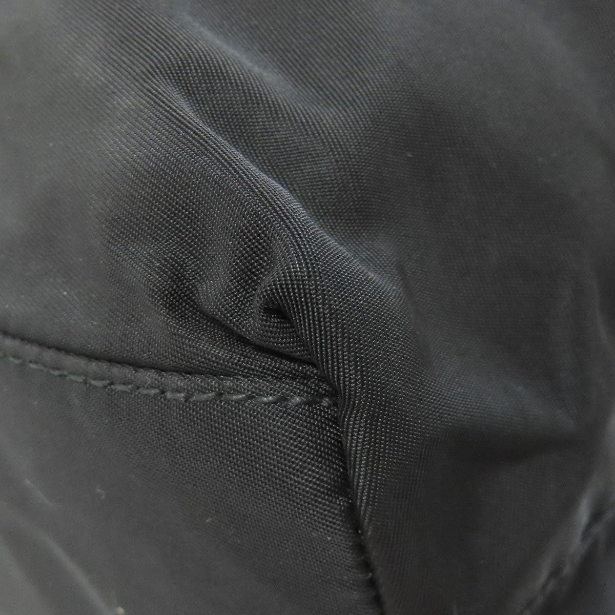PRADA Handbag Nylon black logoMetal