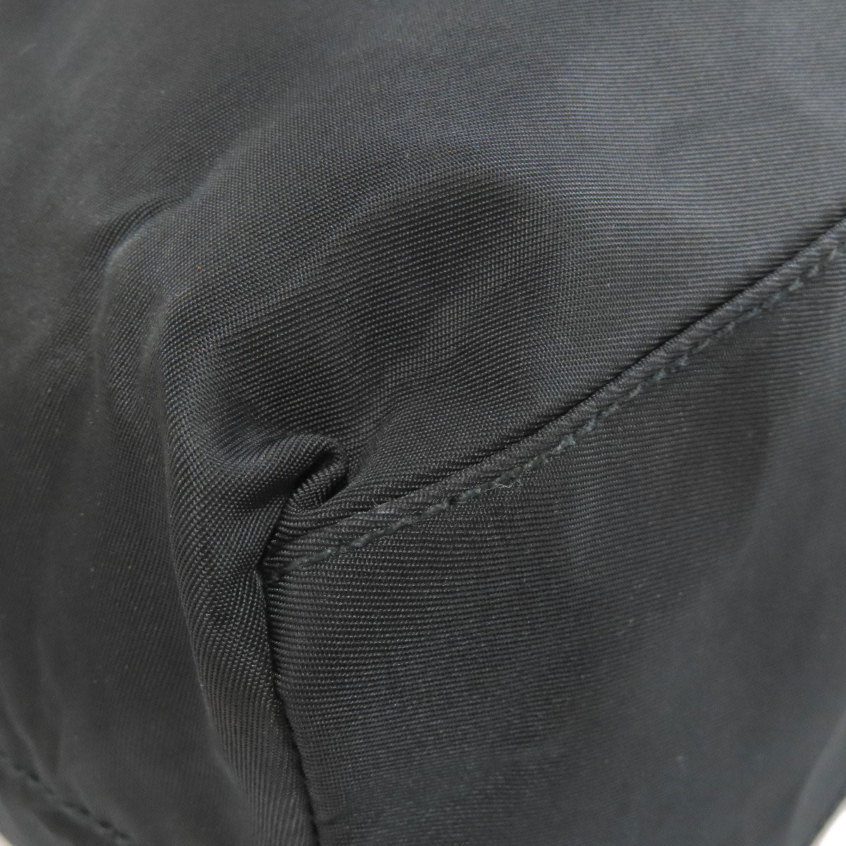 PRADA Handbag Nylon black logoMetal