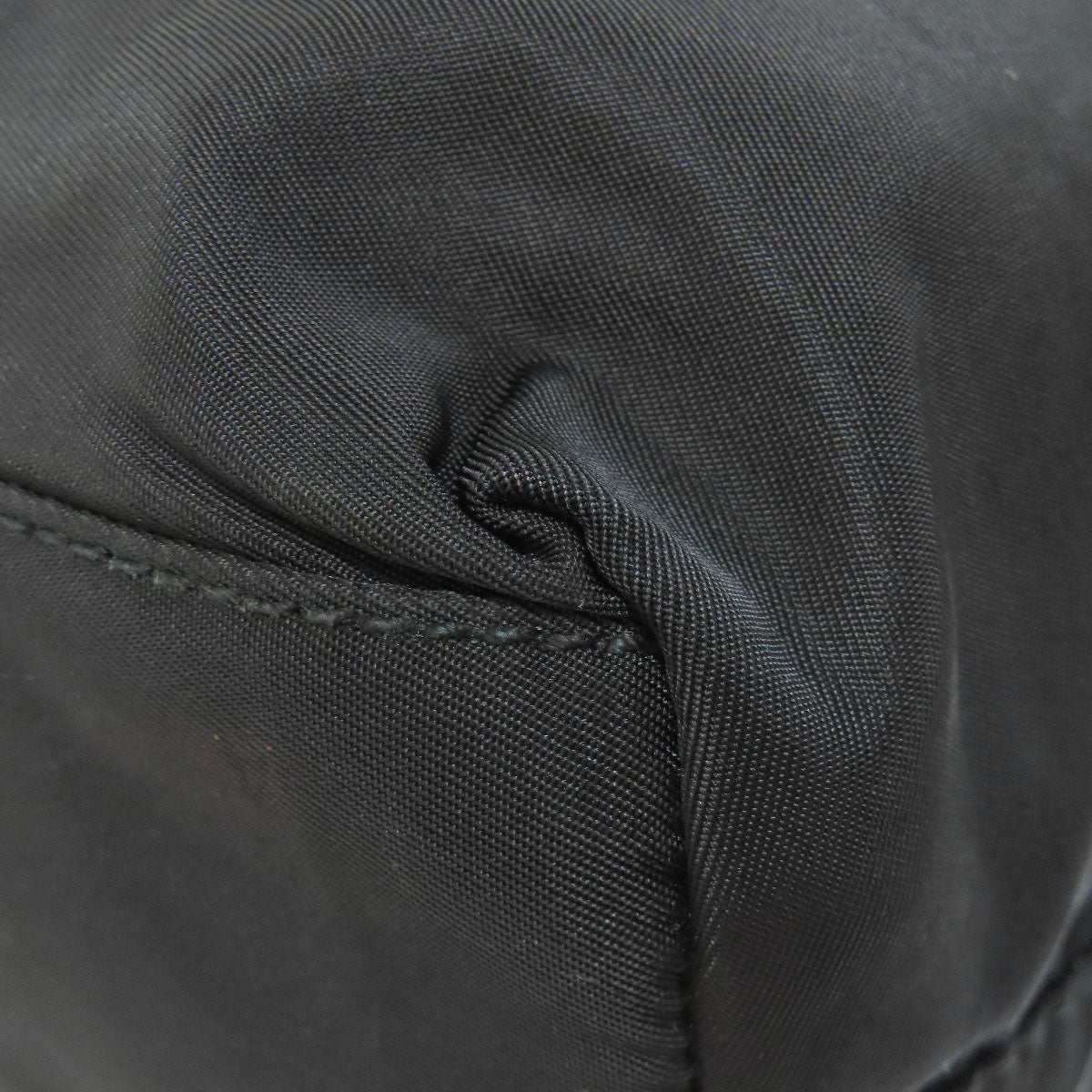 PRADA Handbag Nylon black logoMetal