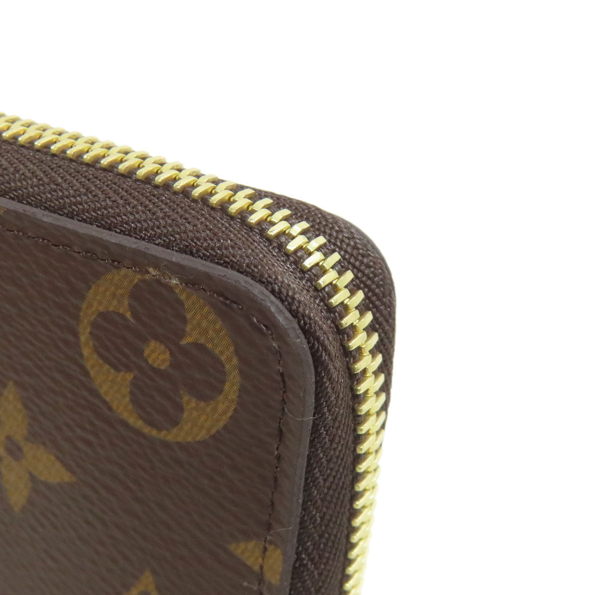 LOUIS VUITTON Long Wallet Purse M60742 Monogram canvas Brown Portefeuille Clemence
