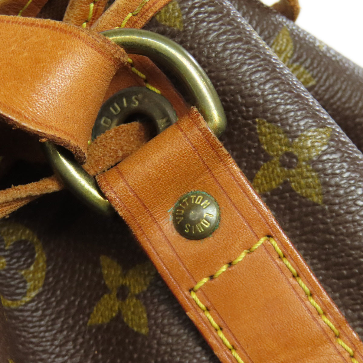 LOUIS VUITTON Shoulder Bag M42224 Monogram canvas Brown Noe