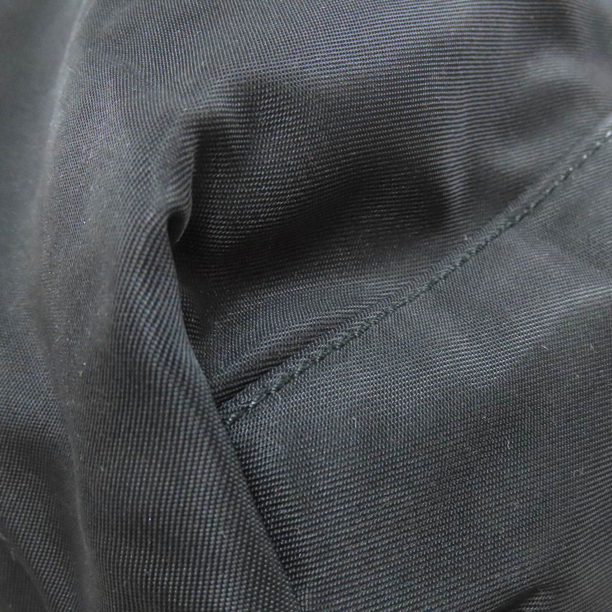 PRADA Tote Bag Nylon black logoMetal