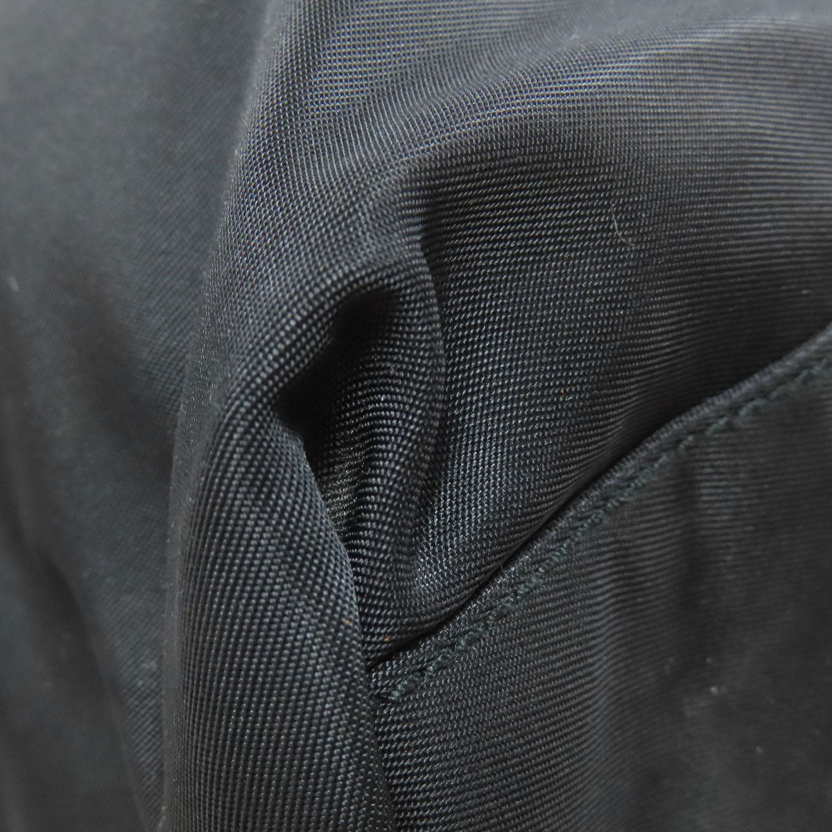 PRADA Tote Bag Nylon black logoMetal