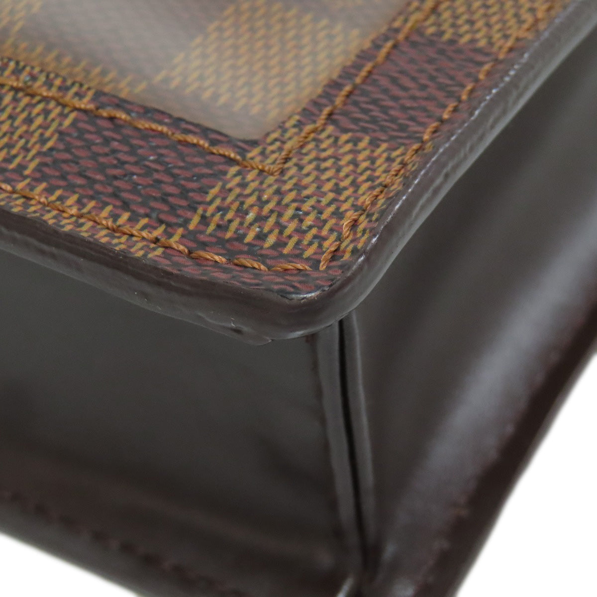 LOUIS VUITTON Shoulder Bag N45271 Damier canvas Brown Portobello PM