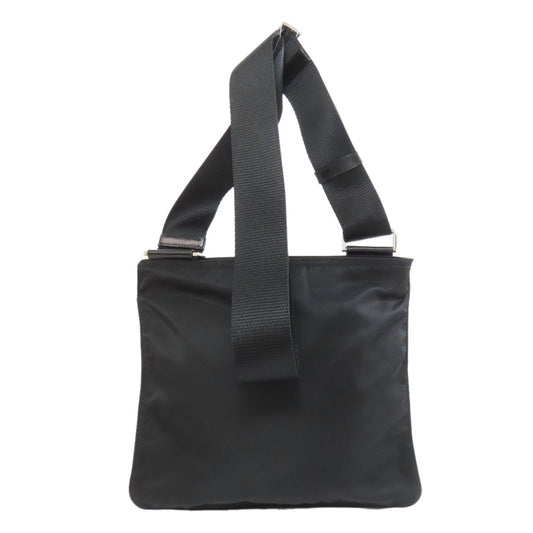 PRADA Shoulder Bag Nylon black logoMetal
