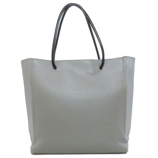 BALENCIAGA Tote Bag leather gray 2WAY