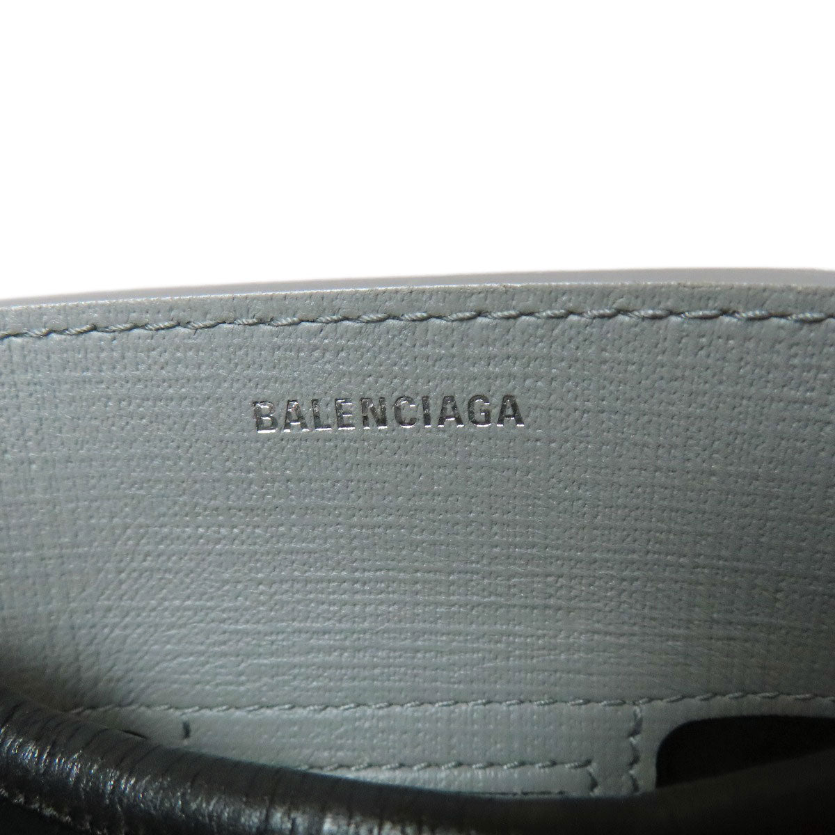 BALENCIAGA Tote Bag leather gray 2WAY