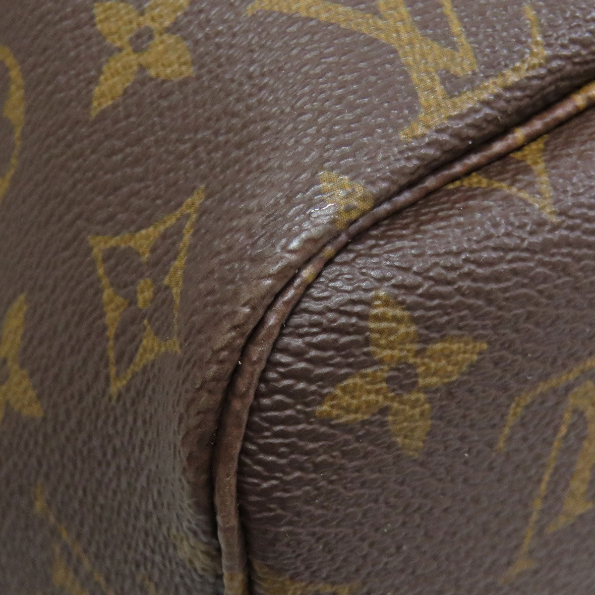 LOUIS VUITTON Tote Bag M40156 Monogram canvas Brown Neverfull MM