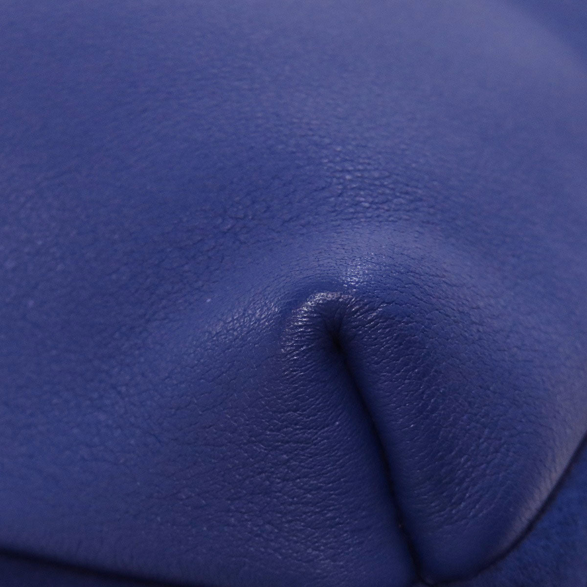 LOEWE Shoulder Bag Calfskin blue one belt