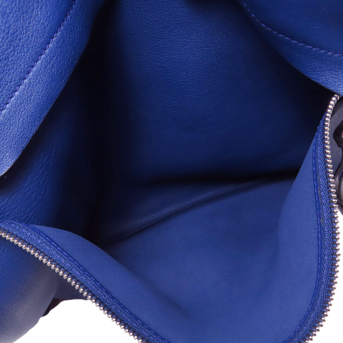 LOEWE Shoulder Bag Calfskin blue one belt