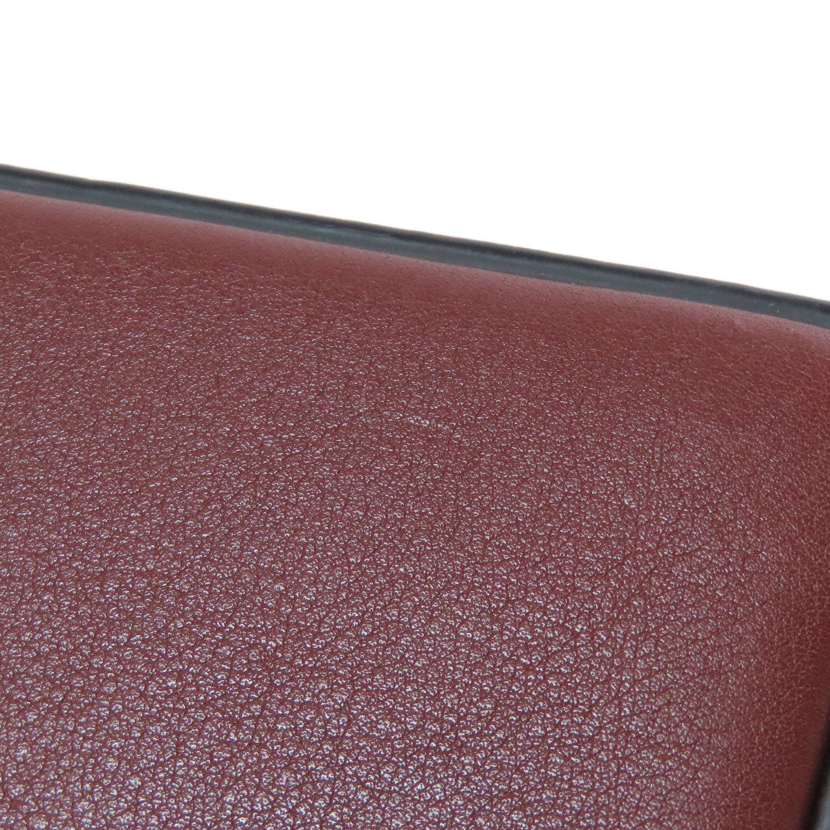 LOEWE Handbag Calfskin Brown Postal City 2WAY