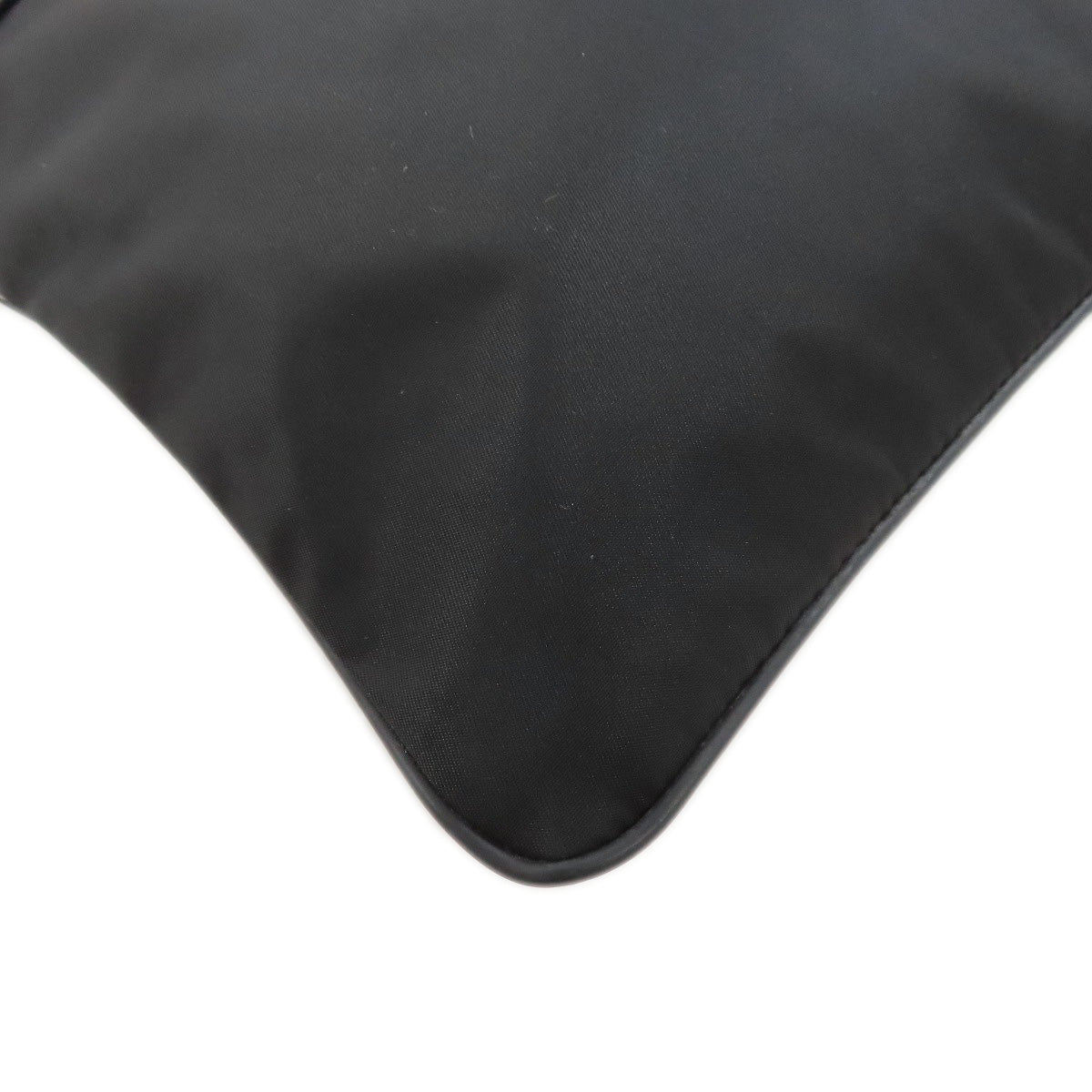 PRADA Shoulder Bag Nylon black logoMetal