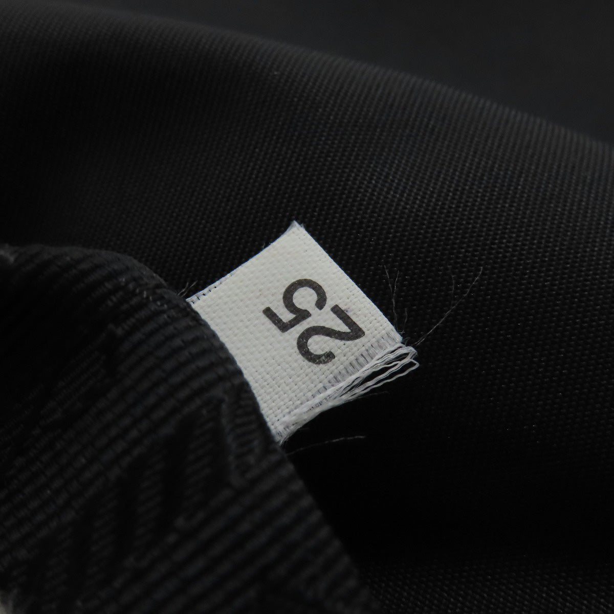 PRADA Shoulder Bag Nylon black logoMetal