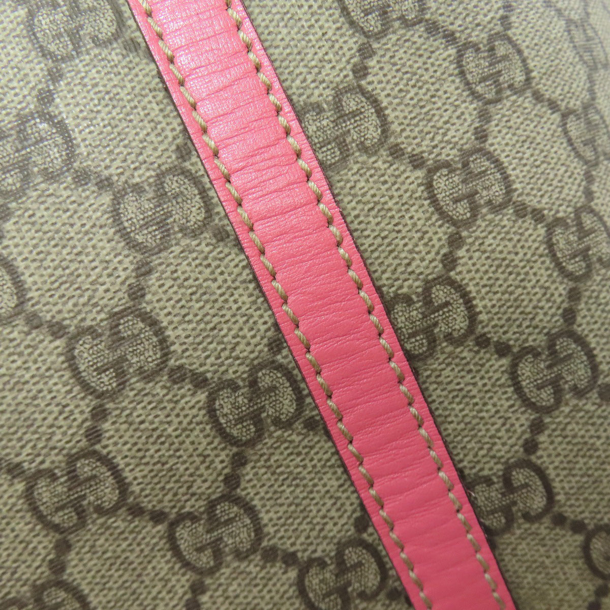 GUCCI Tote Bag 197953 PVC Brown GG Supreme