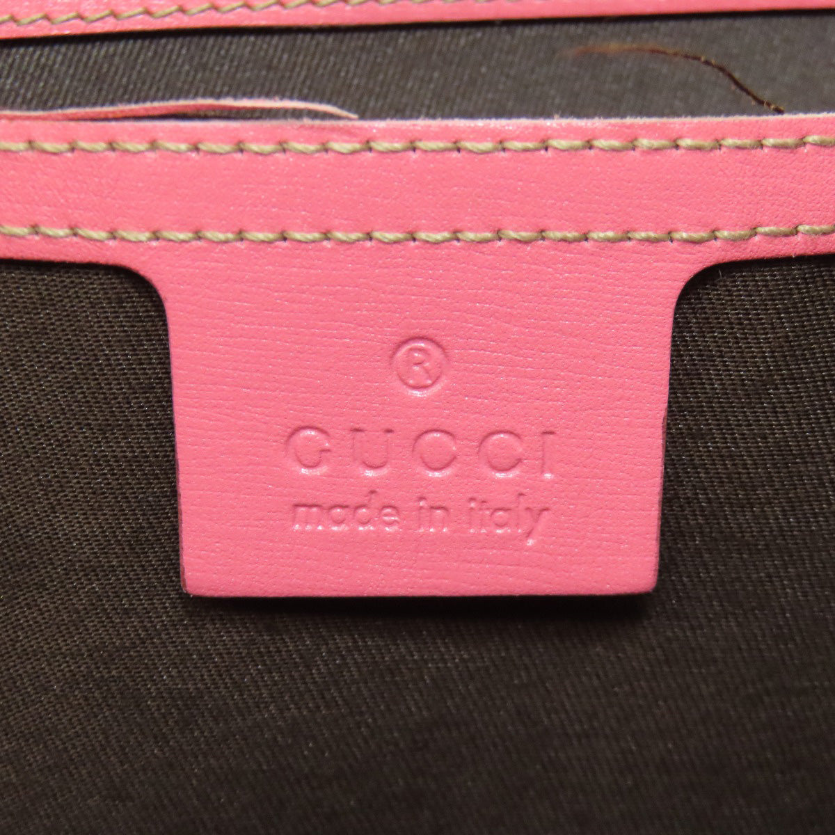 GUCCI Tote Bag 197953 PVC Brown GG Supreme