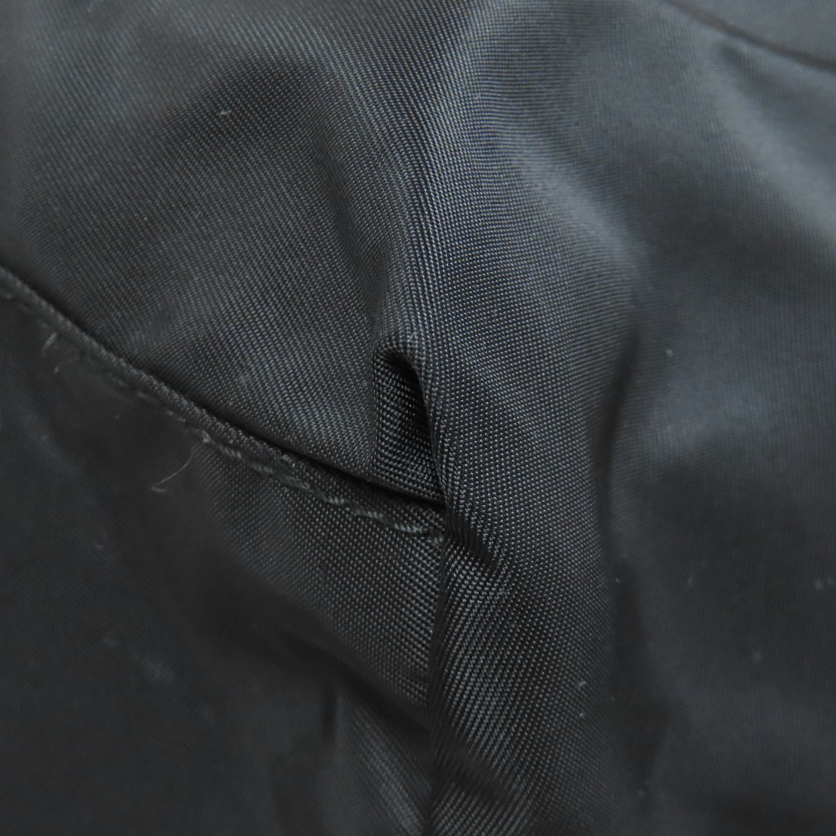 PRADA Tote Bag Nylon black logoMetal human motif