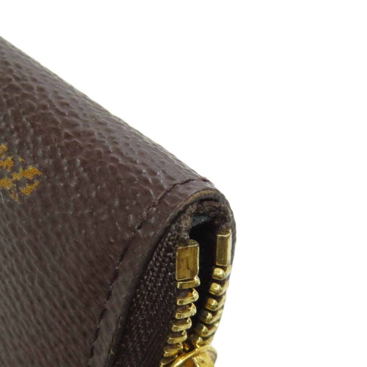 LOUIS VUITTON Coin case M67690 Giant monogram canvas Brown Zippy coin purse