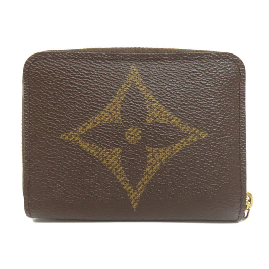 LOUIS VUITTON Coin case M67690 Giant monogram canvas Brown Zippy coin purse