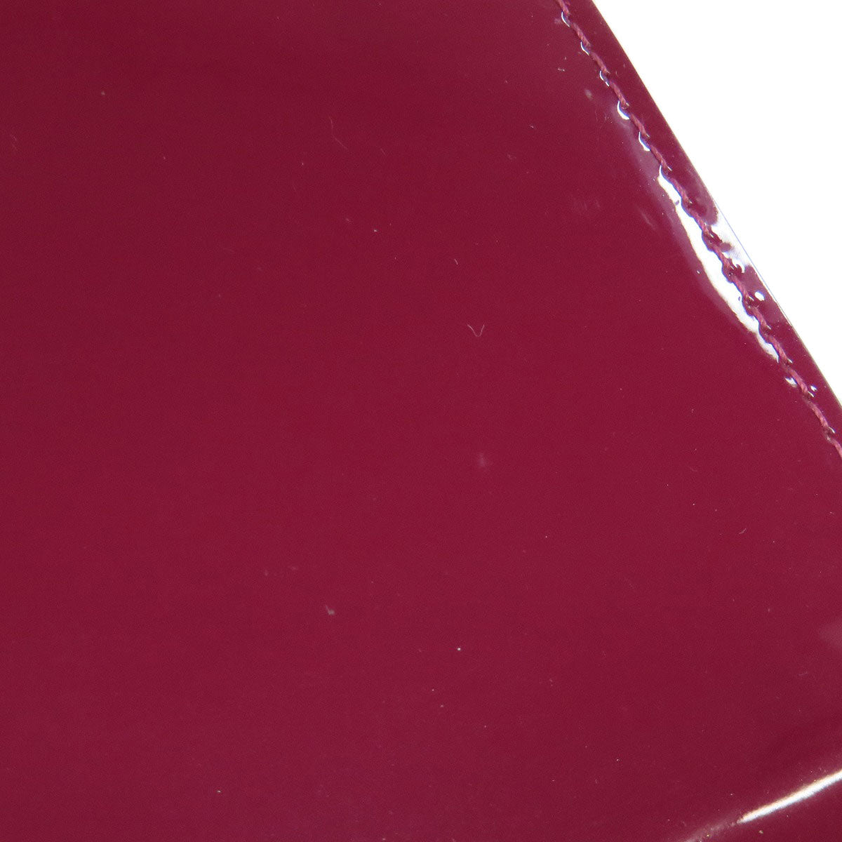 LOUIS VUITTON Long Wallet Purse M64463 Patent leather purple Portefeuille twist
