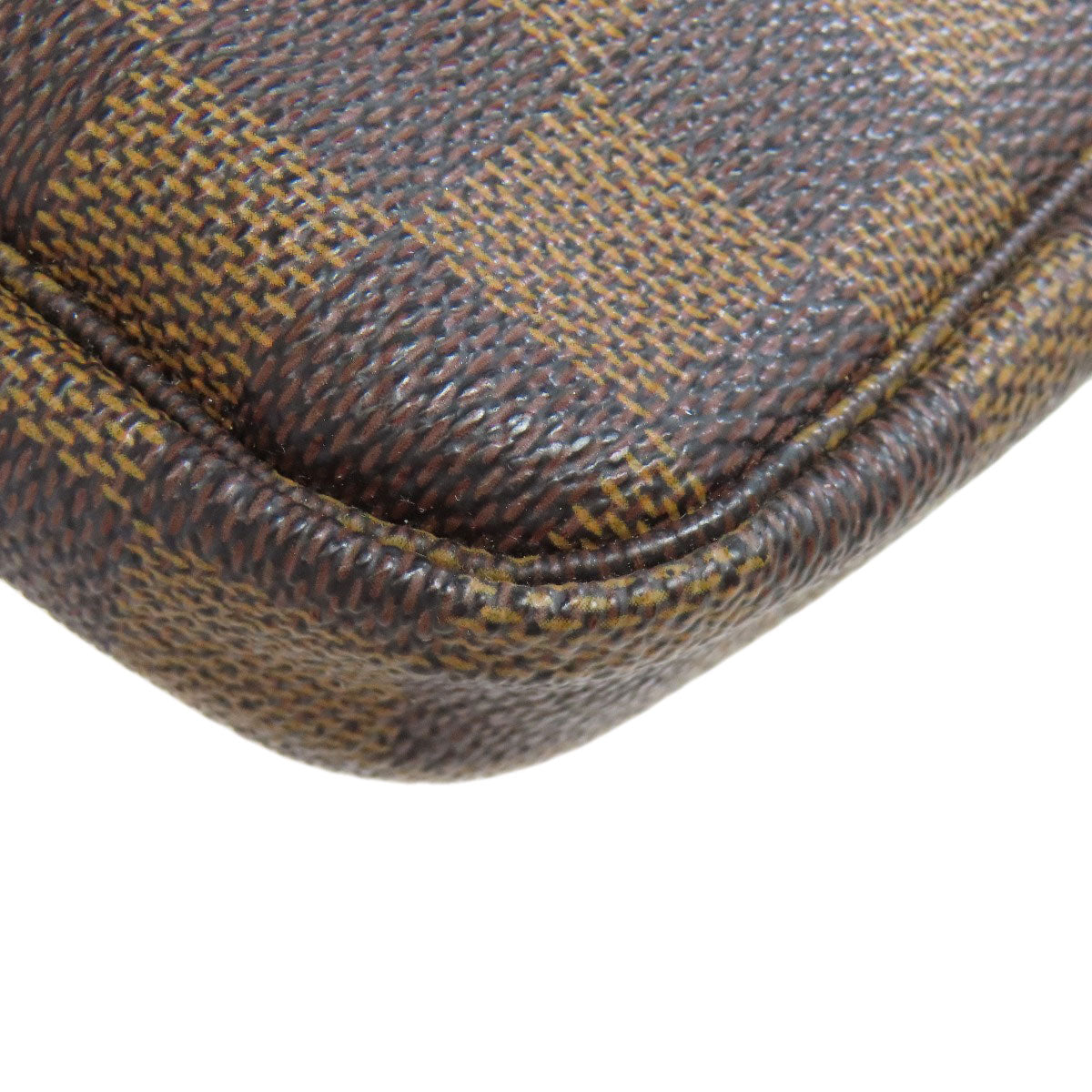 LOUIS VUITTON Accessory pouch N58009 Damier canvas Brown Mini Pochette Accessoires
