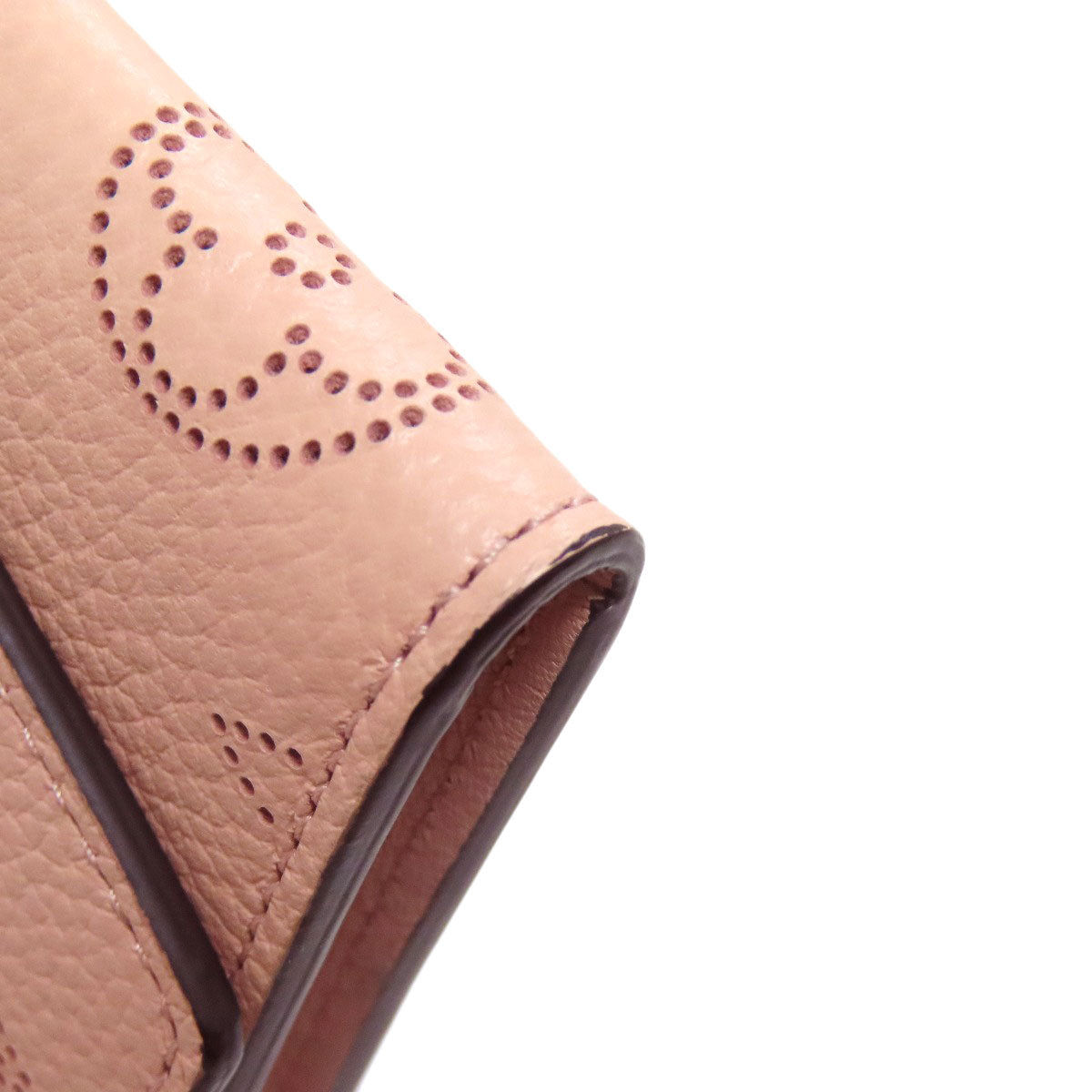 LOUIS VUITTON Bifold Wallet M64050 Mahina leather pink Portomone Anae