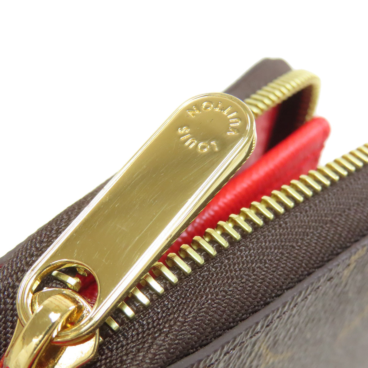 LOUIS VUITTON Long Wallet Purse M41896 Monogram canvas Brown Zippy wallet