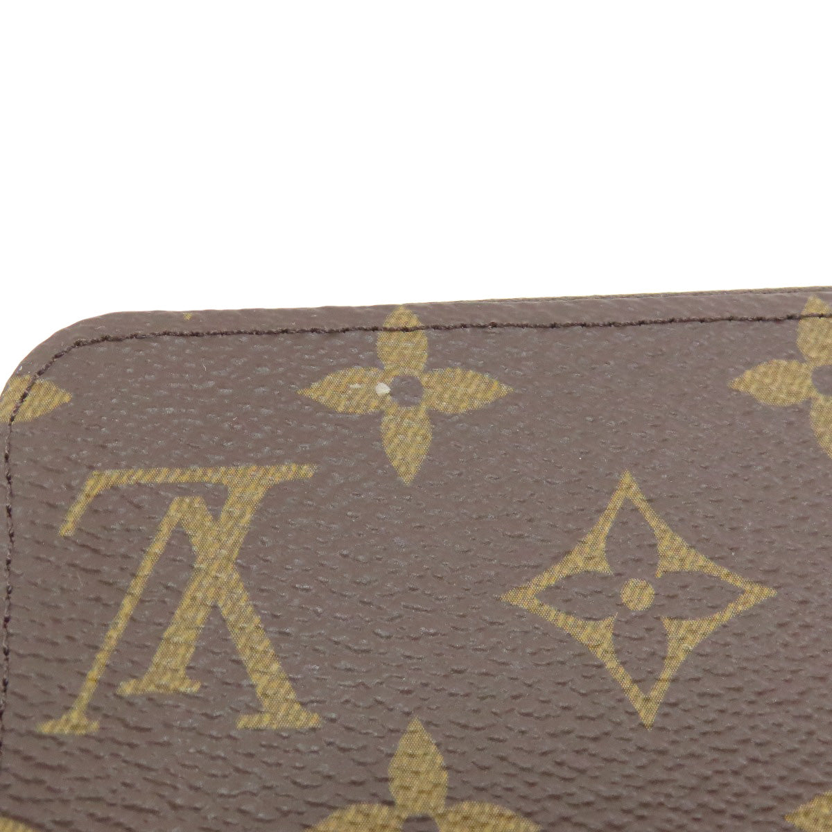 LOUIS VUITTON Long Wallet Purse M41896 Monogram canvas Brown Zippy wallet