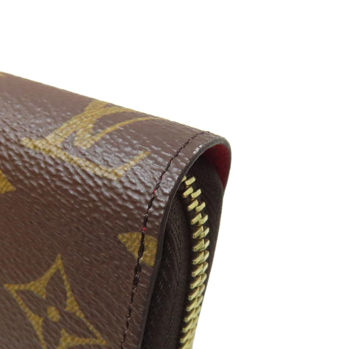 LOUIS VUITTON Long Wallet Purse M41896 Monogram canvas Brown Zippy wallet