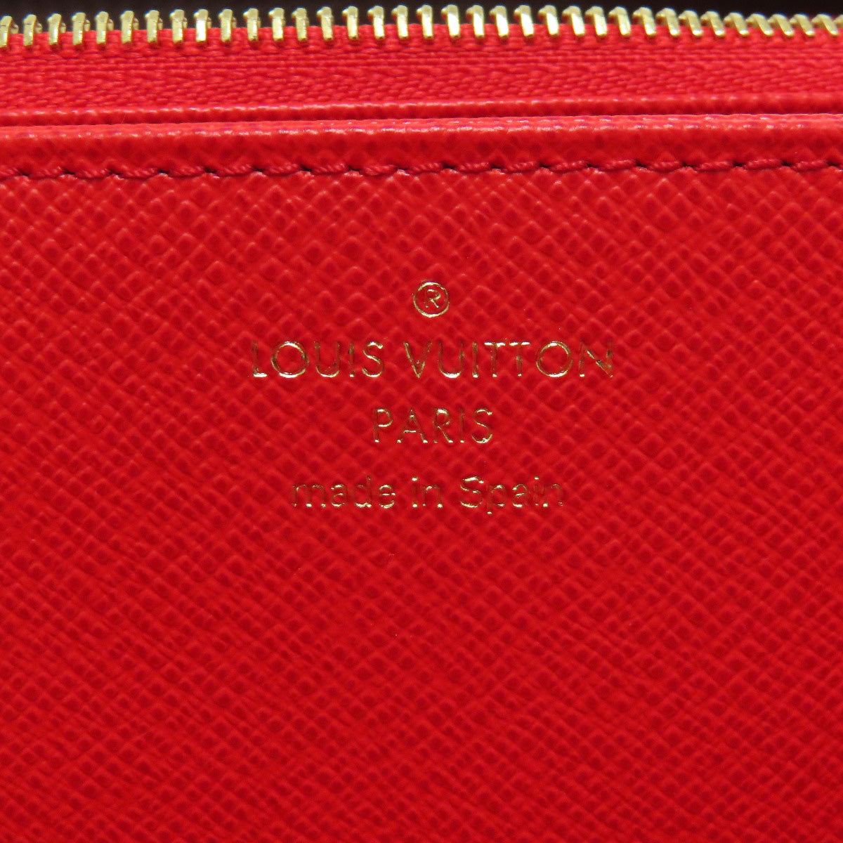 LOUIS VUITTON Long Wallet Purse M41896 Monogram canvas Brown Zippy wallet