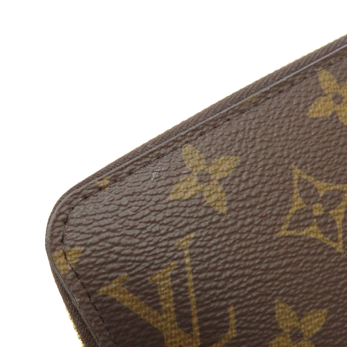 LOUIS VUITTON Long Wallet Purse M41895 Monogram canvas Brown Zippy wallet
