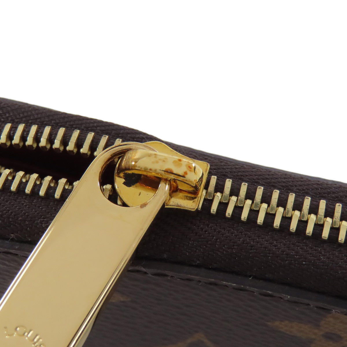LOUIS VUITTON Long Wallet Purse M41895 Monogram canvas Brown Zippy wallet