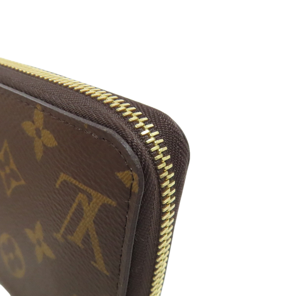 LOUIS VUITTON Long Wallet Purse M41895 Monogram canvas Brown Zippy wallet