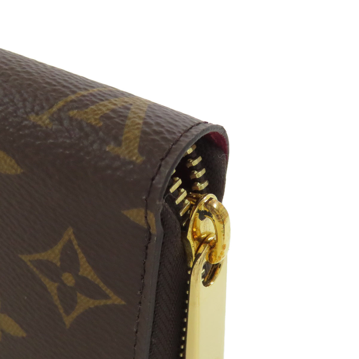 LOUIS VUITTON Long Wallet Purse M41895 Monogram canvas Brown Zippy wallet