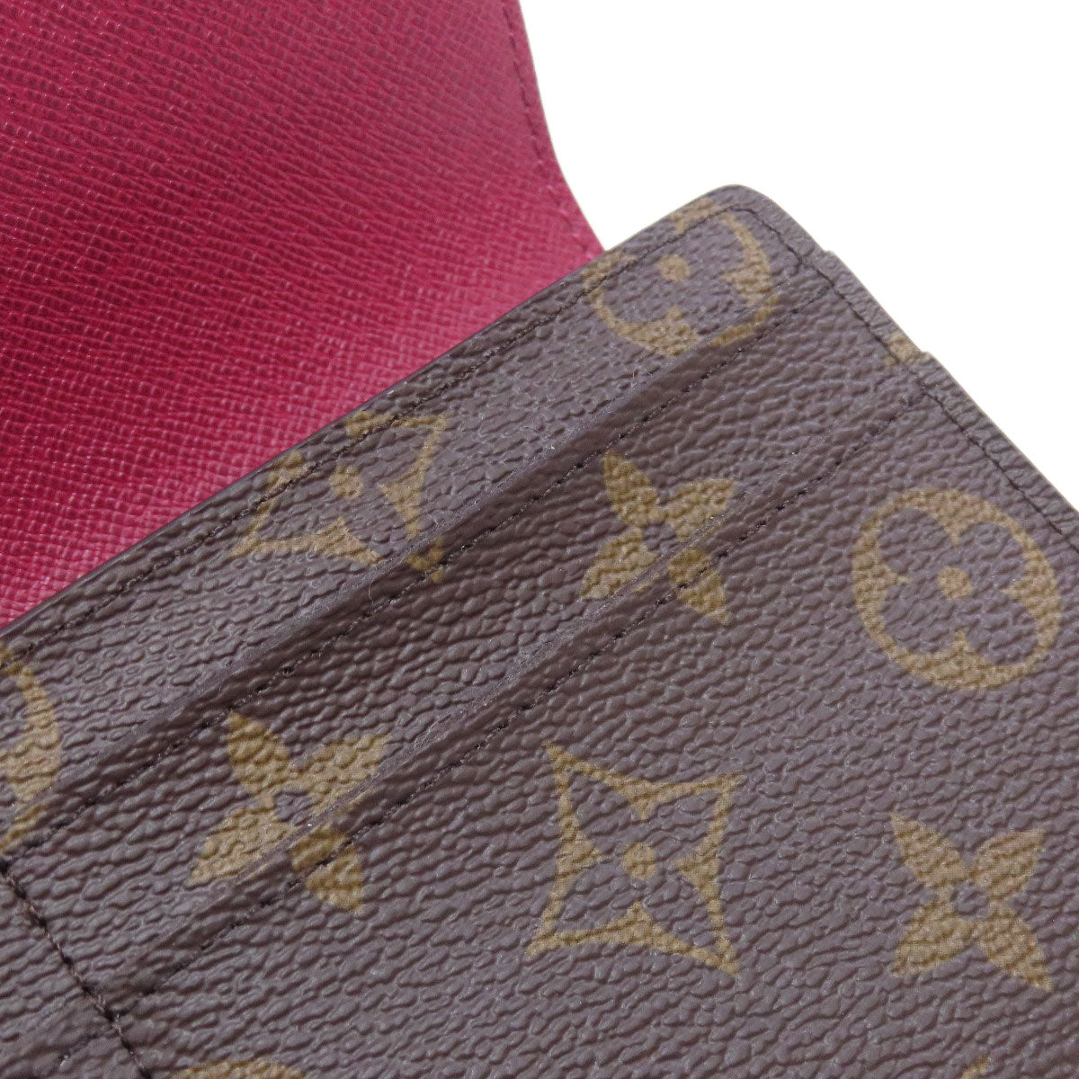 LOUIS VUITTON Long Wallet Purse M62234 Monogram canvas Brown Portefeuille Sara