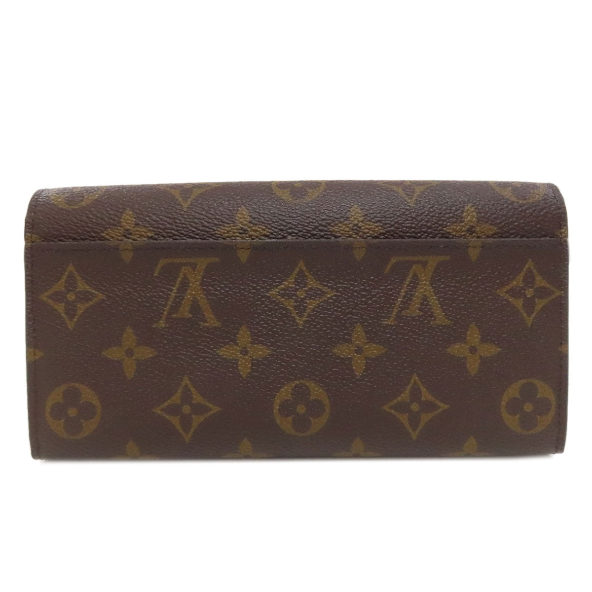 LOUIS VUITTON Long Wallet Purse M62234 Monogram canvas Brown Portefeuille Sara
