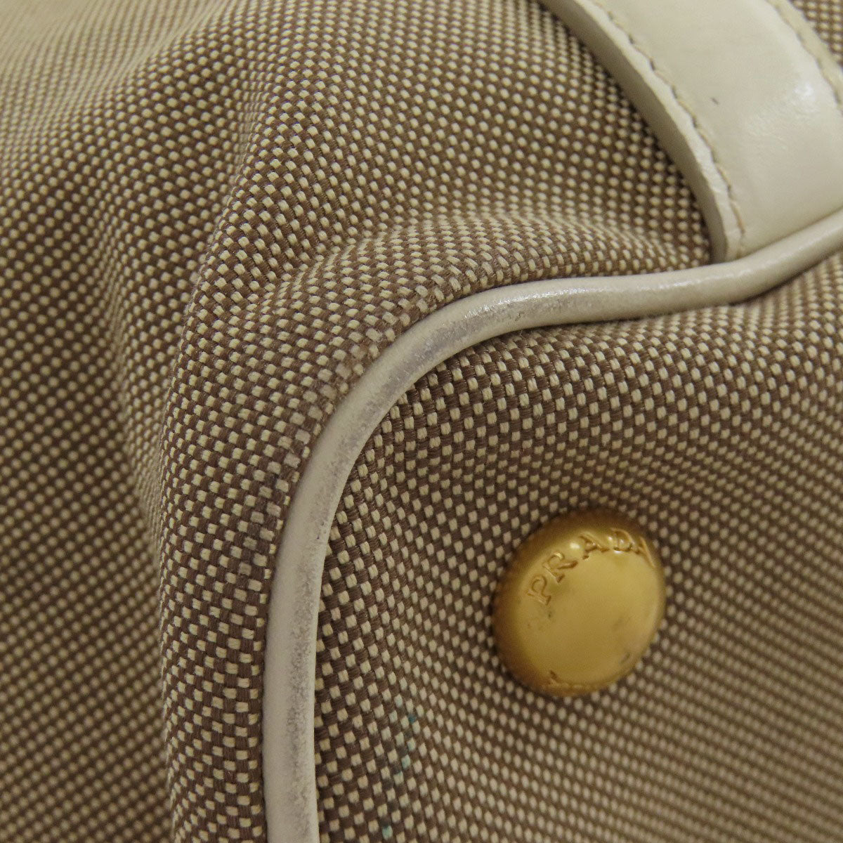 PRADA Tote Bag BN2832 canvas Brown 2WAY