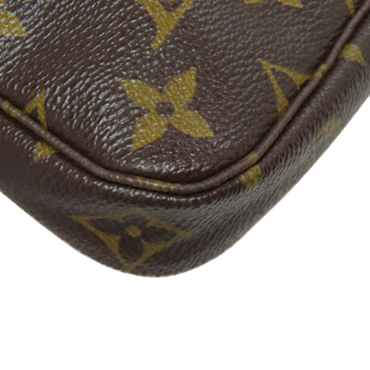 LOUIS VUITTON Accessory pouch M60153 Monogram canvas Brown Mini Pochettes/Accessoires T&B