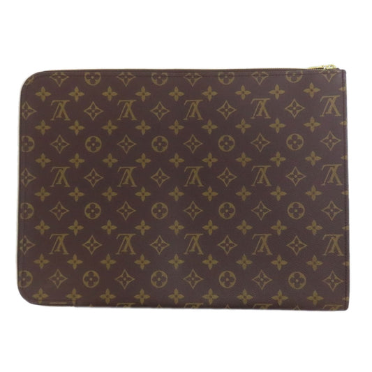 LOUIS VUITTON business bag M53456 Monogram canvas Brown Posh Documan